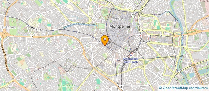 localisation de l'entreprise LABORATOIRE VILLANOVA à MONTPELLIER