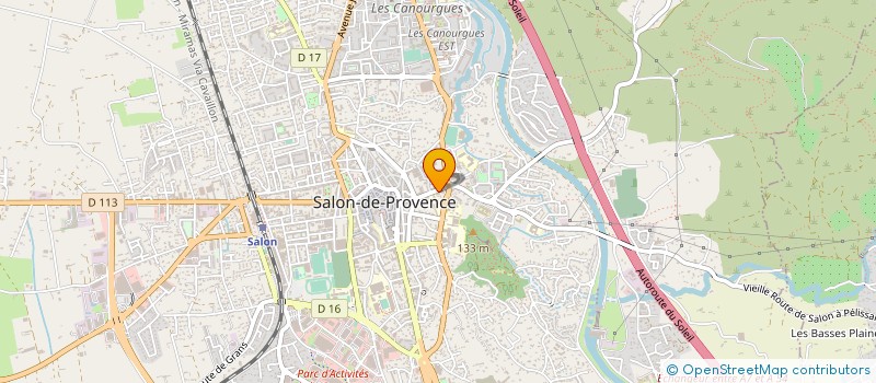 localisation de l'entreprise LABORATOIRE VITORTHO  SALON-DE-PROVENCE