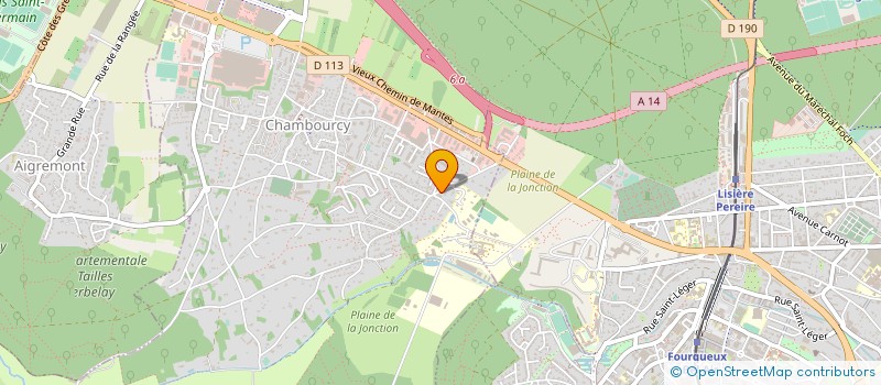 localisation de l'entreprise LABORATOIRES ADELINE à CHAMBOURCY