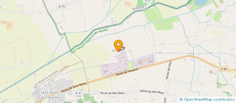 localisation de l'entreprise LABORATOIRES ALPEA  SAINT-REMY-DE-PROVENCE