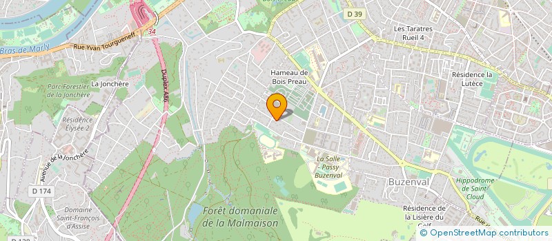 localisation de l'entreprise LABORATOIRES ASSOCIES DE PARIS à RUEIL-MALMAISON