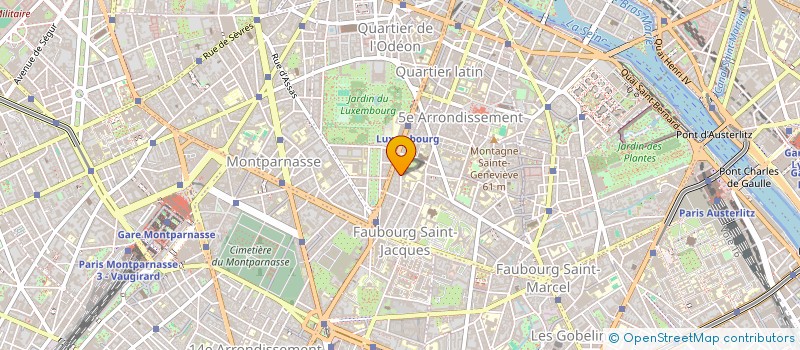 localisation de l'entreprise LABORATOIRES BIORECEPT  PARIS