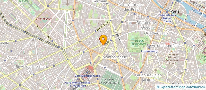 localisation de l'entreprise LABORATOIRES BO BEY à PARIS