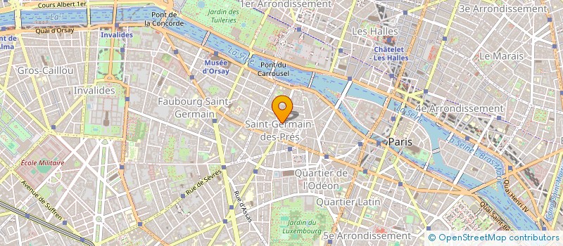 localisation de l'entreprise LABORATOIRES CHANTELOUP  PARIS