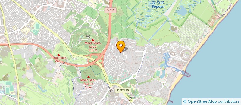 localisation de l'entreprise LABORATOIRES DERMASCIENCE à AGDE