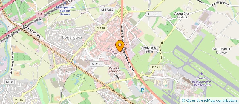 localisation de l'entreprise LABORATOIRES DES EXTRAIRS VIFS à MAUGUIO