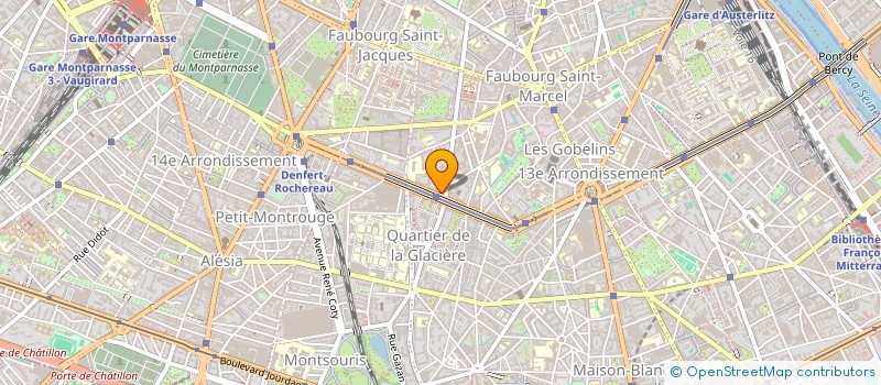 localisation de l'entreprise LABORATOIRES FRILAB à PARIS