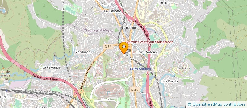 localisation de l'entreprise LABORATOIRES GEMAN à MARSEILLE
