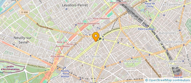 localisation de l'entreprise LABORATOIRES GEV à PARIS