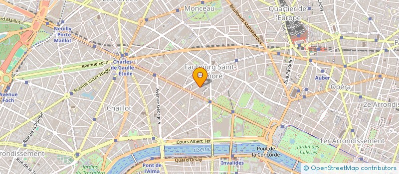 localisation de l'entreprise LABORATOIRES I T C à PARIS
