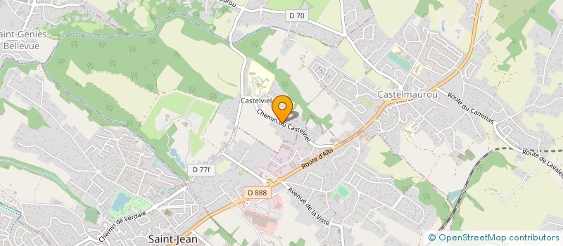 localisation de l'entreprise LABORATOIRES INEBIOS à ROUFFIAC-TOLOSAN