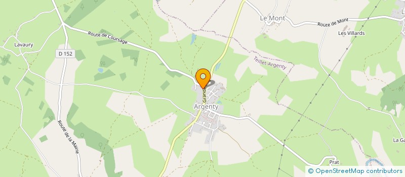 localisation de l'entreprise LABORATOIRES LELEGARD  TEILLET-ARGENTY