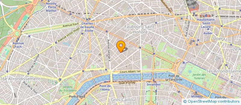 localisation de l'entreprise LABORATOIRES MARIGNAN à PARIS