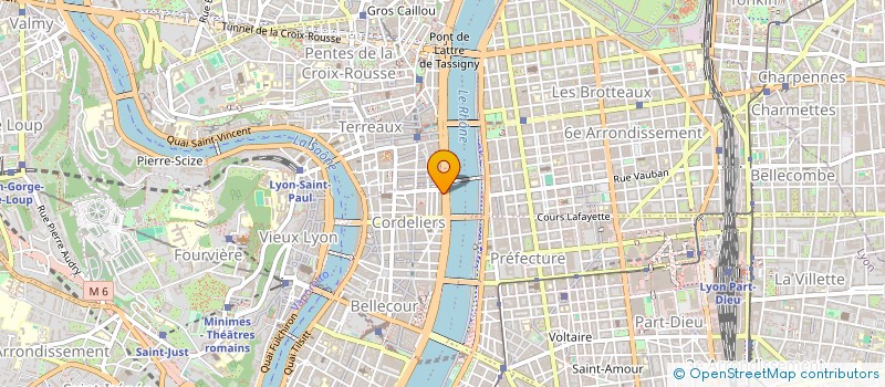 localisation de l'entreprise LABORATOIRES MMA  LYON