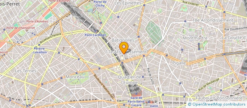 localisation de l'entreprise LABORATOIRES NUTRITION HYGIENE à PARIS