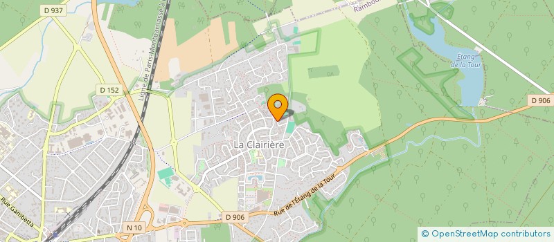 localisation de l'entreprise LABORATOIRES ORGEV à RAMBOUILLET