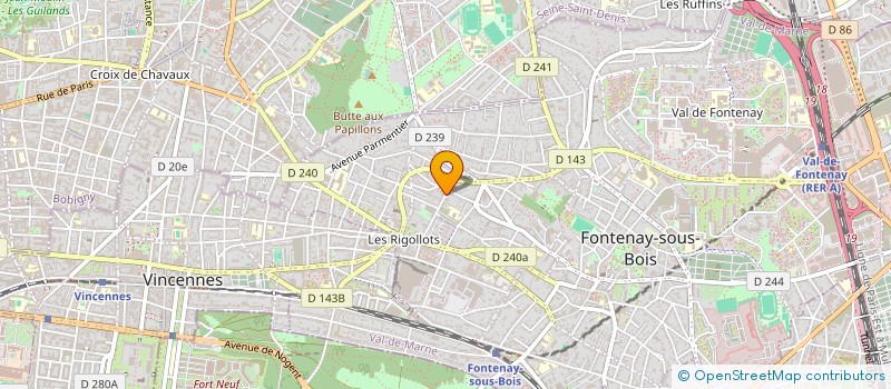 localisation de l'entreprise LABORATOIRES PHARMACEUTIQUES DENTORIA à FONTENAY-SOUS-BOIS