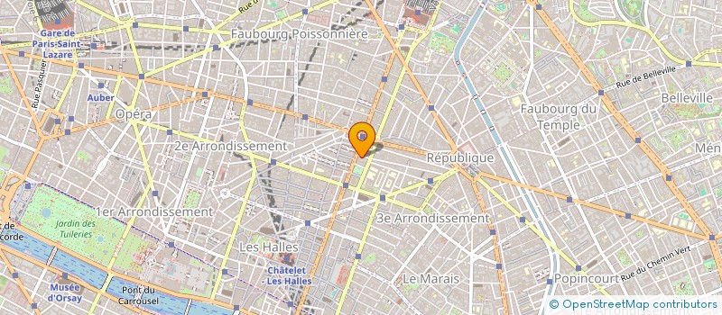 localisation de l'entreprise LABORATOIRES PHYTOCEA à PARIS