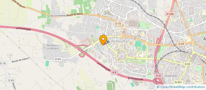 localisation de l'entreprise LABORATOIRES PREVENTYS à AIX-EN-PROVENCE