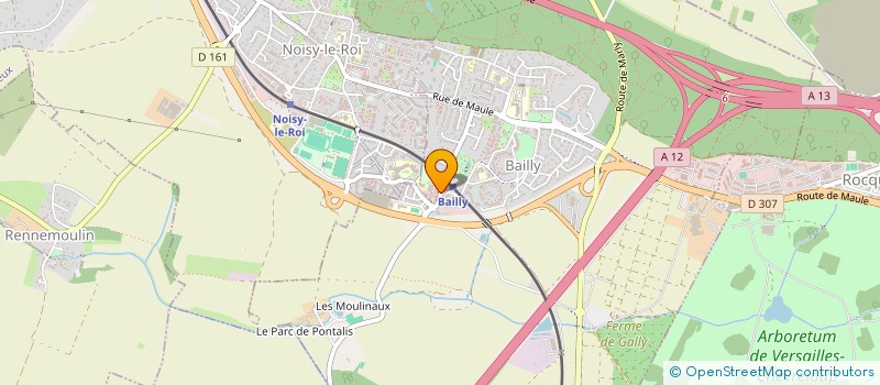 localisation de l'entreprise LABORATOIRES PROREGEN à BAILLY