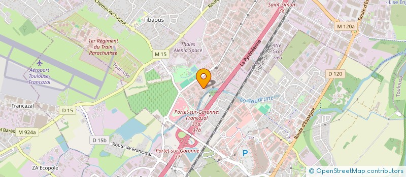 localisation de l'entreprise LABORATOIRES REPAIR à TOULOUSE