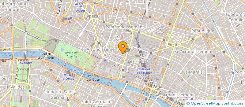 localisation de l'entreprise LABORATOIRES ROGER MAES à PARIS