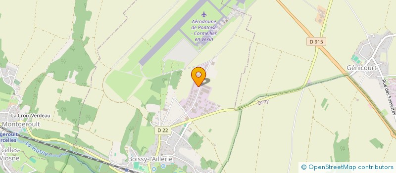 localisation de l'entreprise LABORATOIRES SEBBIN à BOISSY L'AILLERIE