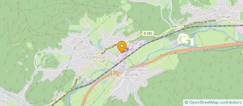 localisation de l'entreprise LABORATOIRES SVM à MUHLBACH-SUR-BRUCHE