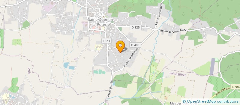 localisation de l'entreprise LABORATOIRES THELFAR à UZES