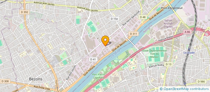 localisation de l'entreprise LABORATOIRES VALDOR SAS à ARGENTEUIL
