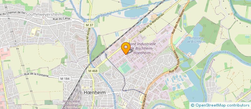 localisation de l'entreprise LABORATORY ENVIRONMENT SUPPORT SYSTEMS - LESS FRANCE -  HNHEIM