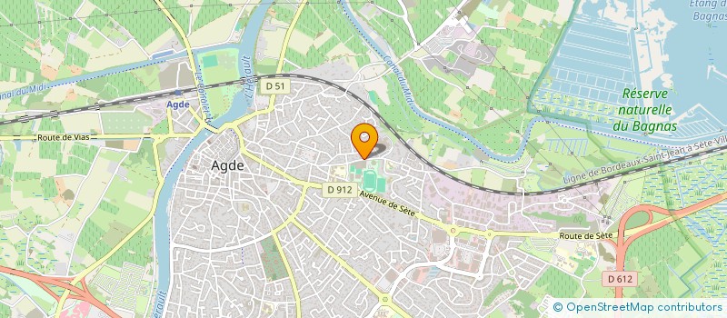localisation de l'entreprise LABORDA  AGDE