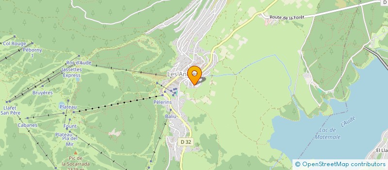 localisation de l'entreprise LABORDE ET FILLES VITI  LES ANGLES