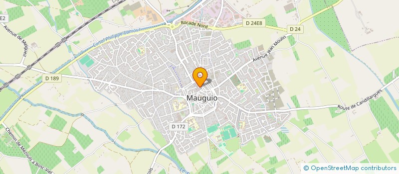 localisation de l'entreprise LABORDE INDIVISION  MAUGUIO