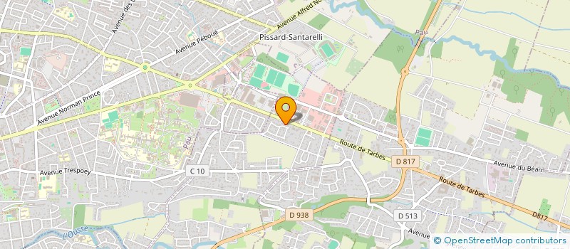 localisation de l'entreprise LABORDE MONGRAND  MIREPEIX