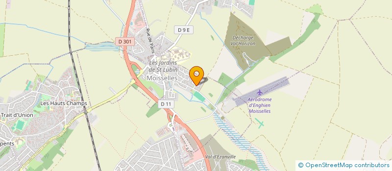 localisation de l'entreprise LABORDE PARTICIPATIONS à MOISSELLES