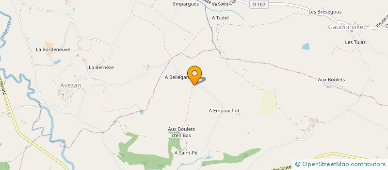 localisation de l'entreprise LABORIE SARL  SAINT-LEONARD