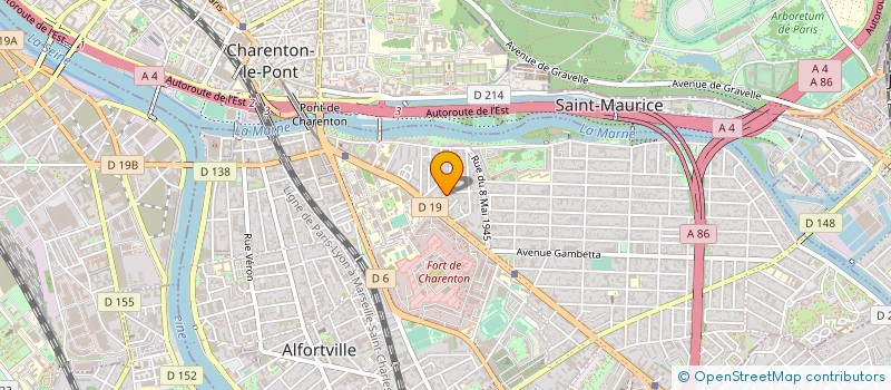 localisation de l'entreprise LABORIER GEORG à MAISONS-ALFORT
