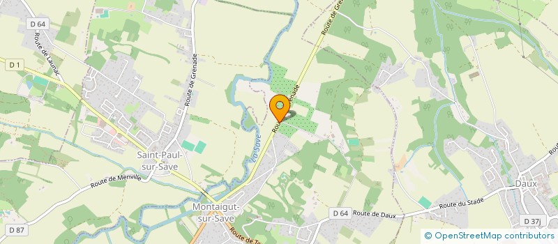 localisation de l'entreprise LABORIO  MONTAIGUT-SUR-SAVE