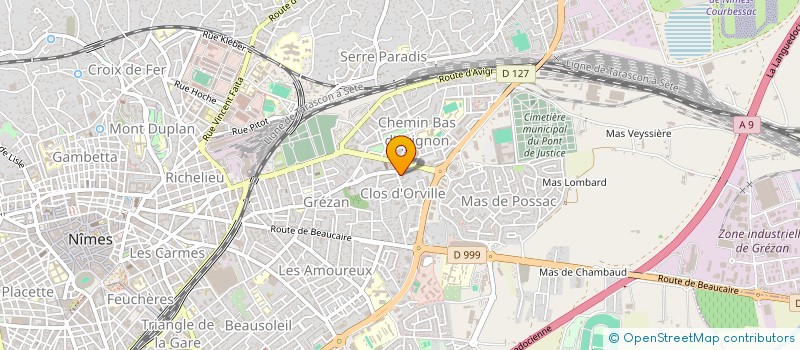 localisation de l'entreprise LABORY JAZZ CLUB  NIMES