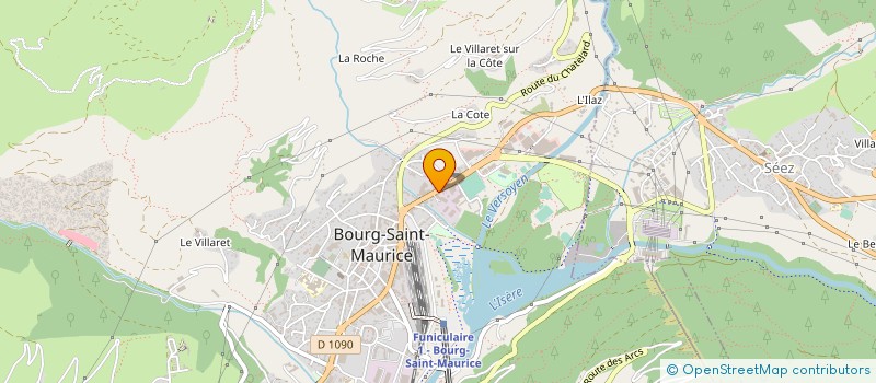 localisation de l'entreprise LABOSHOP BSM à BOURG-SAINT-MAURICE
