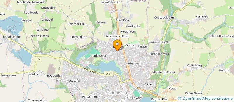 localisation de l'entreprise LABOSUD  SAINT-RENAN