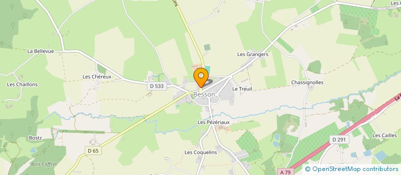 localisation de l'entreprise LABOTHEATRE 03  SAINT-MENOUX