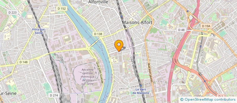 localisation de l'entreprise LABOUDI à ALFORTVILLE