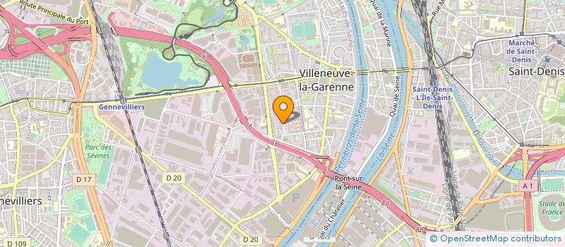localisation de l'entreprise LABOUDI LEBOUDI à VILLENEUVE-LA-GARENNE