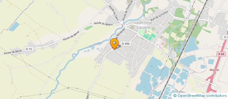 localisation de l'entreprise LABOUDIGUE ASSURANCES CONSEILS  SAINT-SULPICE-SUR-LEZE