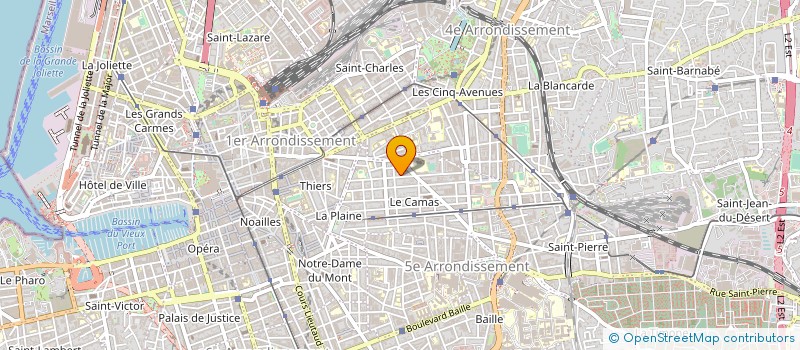 localisation de l'entreprise LABOUEE à MARSEILLE