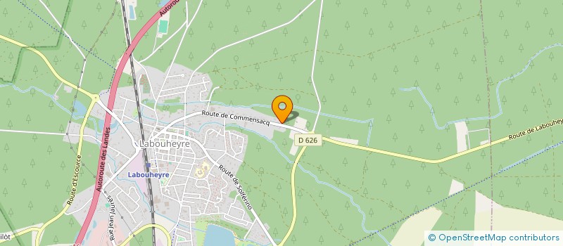localisation de l'entreprise LABOUHEYRE MULTI BOXE  LABOUHEYRE