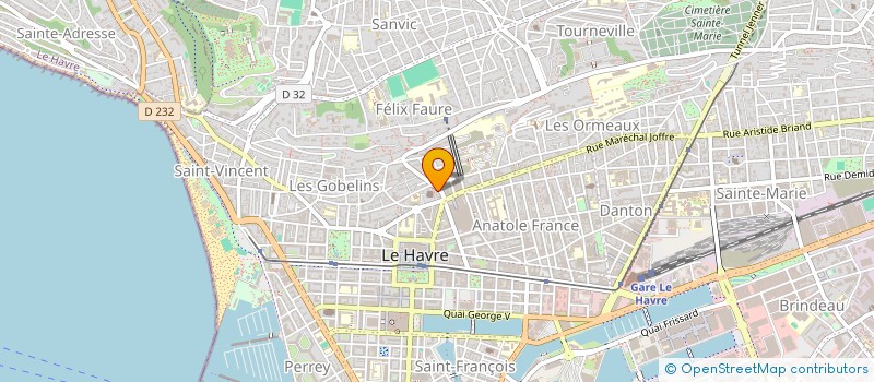 localisation de l'entreprise LABOUR à LE HAVRE