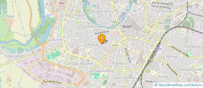 localisation de l'entreprise LABOURSE & FILS  NIORT
